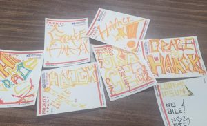 Grace Haack tries graffiti for the first time! Writing her name many times continues her artistic curation of "Who is Grace Haack?"