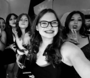 Alexandra Flores and friends get ready for their freshman homecoming together. With dresses, fun pictures, and people to celebrate with, homecoming is sure to live up to their expectations. 