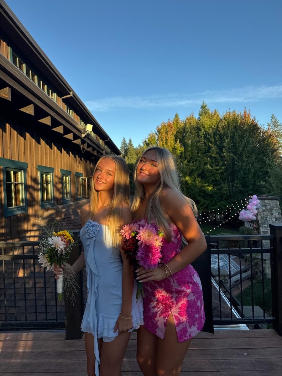 Avery Novitsky celebrated homecoming with her friends. The responsible and dedicated student works hard to meet her goals. 