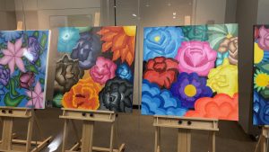 Classic art work from Mrs. Escobar’s Latino arts and culture class. An example of beautiful product we pass everyday in the halls unaware of the culture.