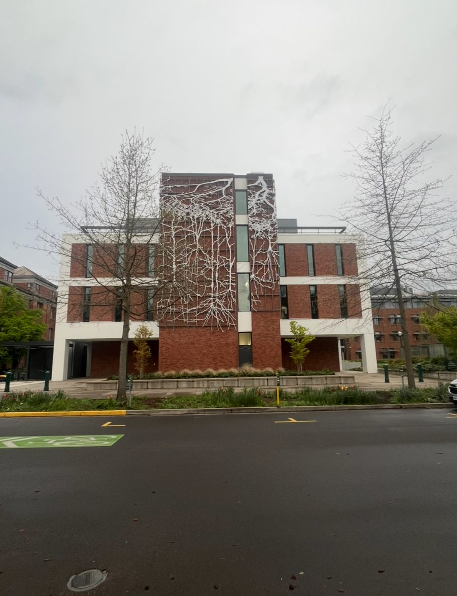 Vivian Ward captures a beautiful picture of an old building in Oregon. A conference was held there for the high schools participating in Model UN.