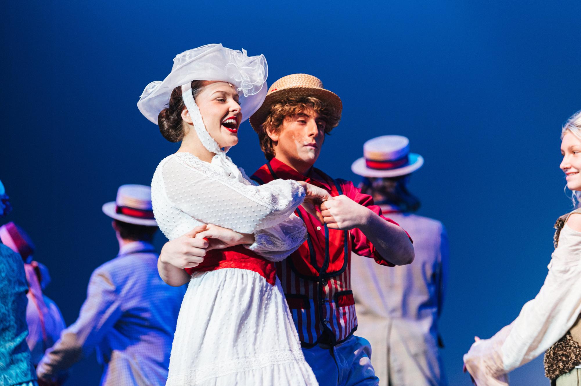 Mary Poppins and Bert dance through a trip to the park, in the iconic song "Jolly Holiday". During this they teach Jane and Michael that magic is all around them, even in something as simple as a walk in the park.