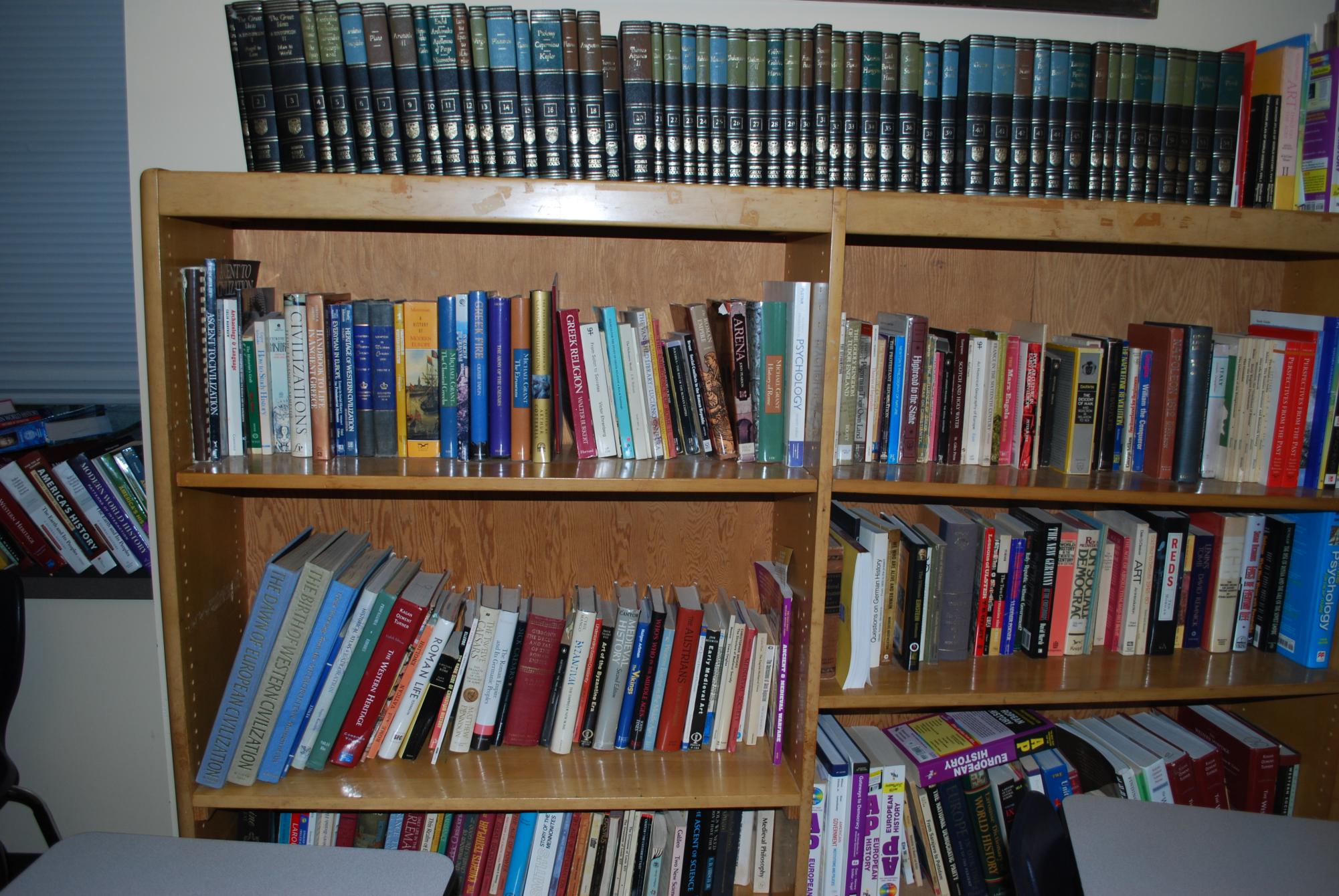 Mr. Eby's books