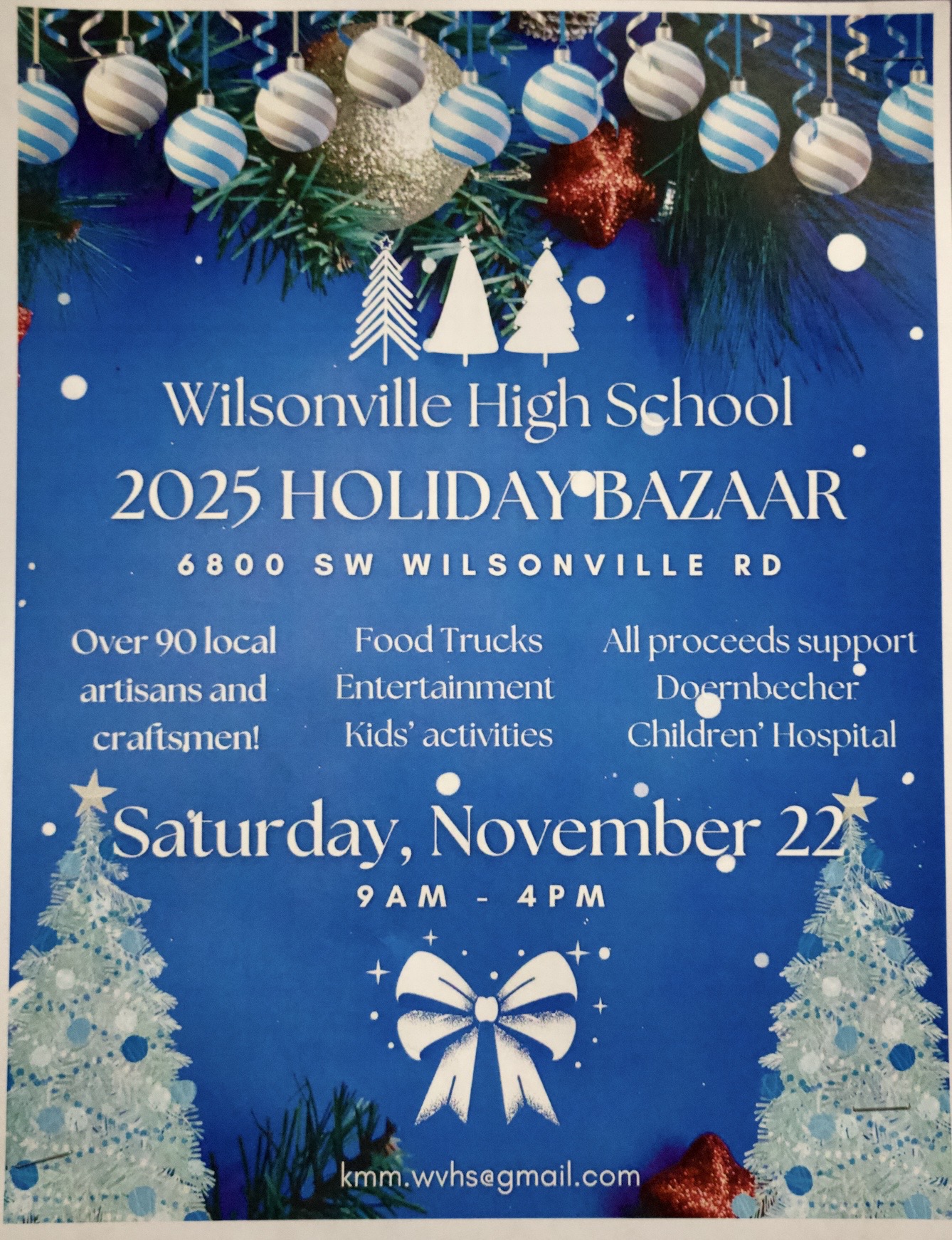 The Holiday Bazzar was a big event to kick off the holiday season! Many vendors came to share their crafts, provide good food and engage with customers to share the holiday spirit!