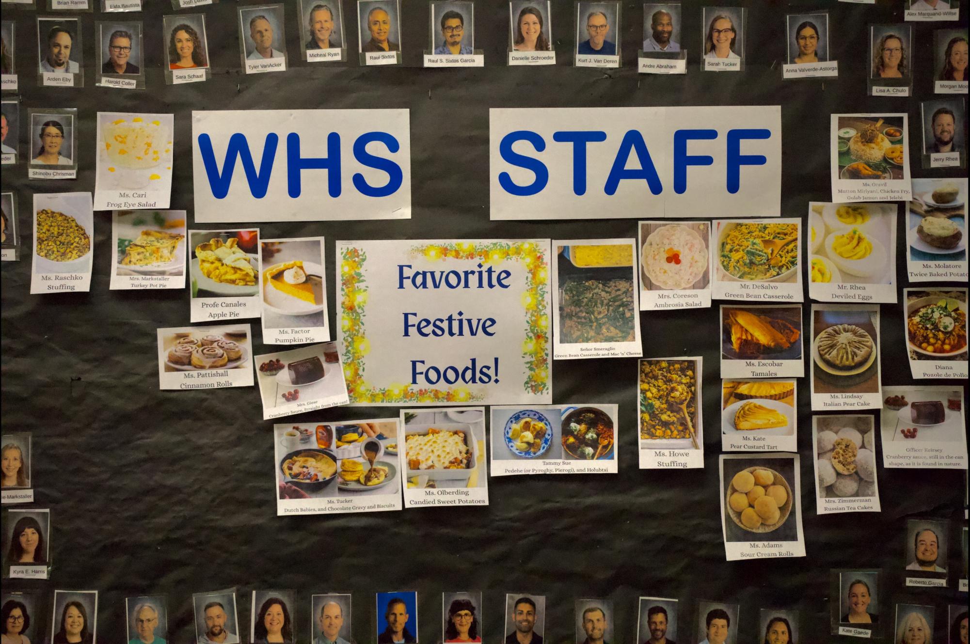 The staff brought a ton of holiday cheer, including sharing their favorite festive food! Students got to learn more about their teachers and connect with them in a fun way!