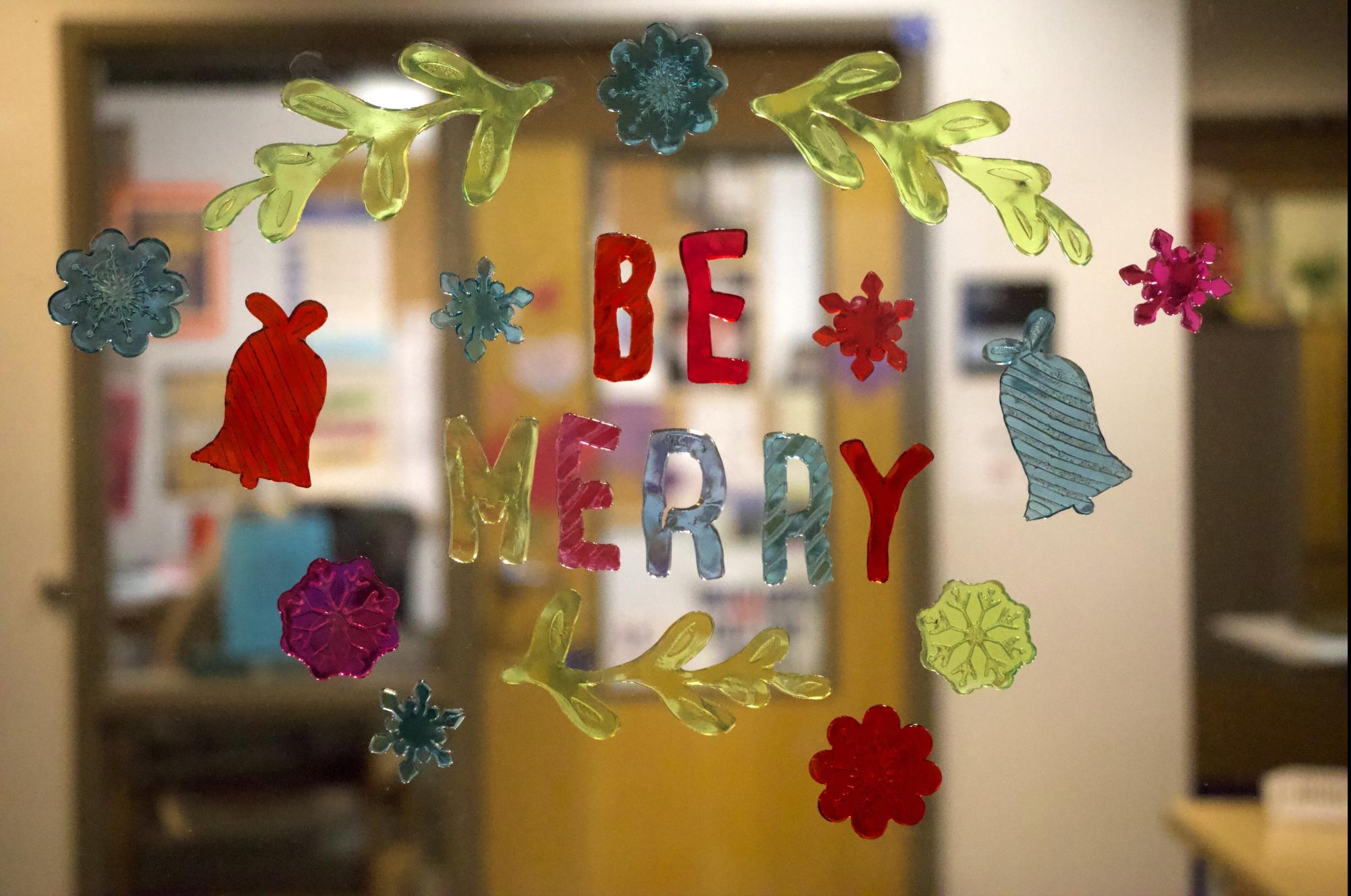 Many classrooms around the school were decorated with extra love. The decorations brought warmth and excitement to spread the holiday cheer!